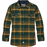 Legendary Whitetails Mens Performance Stretch Plaid Flannel Long Sleeve Snap Down Shirt Moisture Wicking Quick Dry