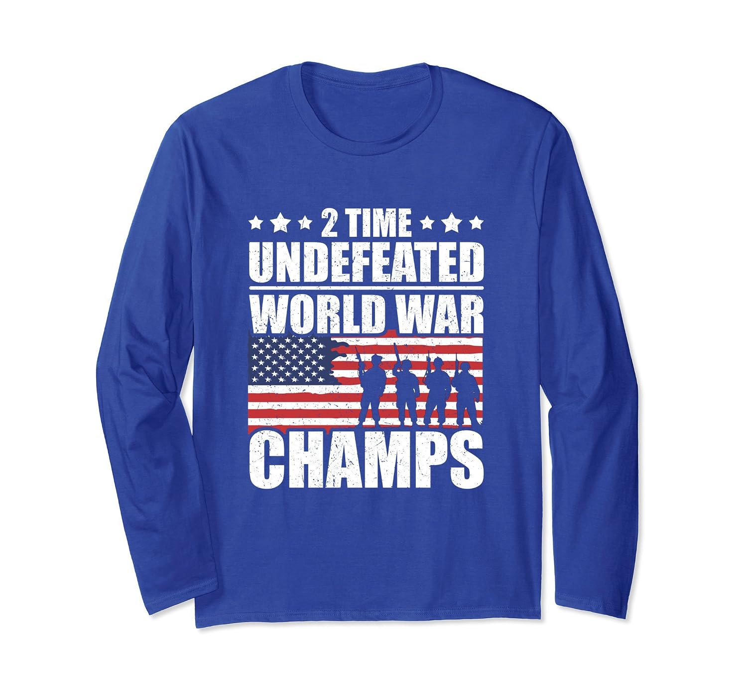 undefeated in world wars shirt