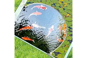 ANTEQI Aquarium Floating Plant Corral, Floating Plant Fence for Aquarium Fish Tank Accessories, Separates Floating Plants, Intercepting Floating Plants, Suitable for All Floating Plants and Aquariums,1pcs