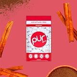 PUR Gum Sugar Free Cinnamon Chewing Gum 55 Pieces Pack of 3 Vegan Xylitol view 3