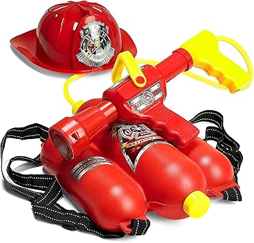 Prextex Fireman Backpack Water Shooter 