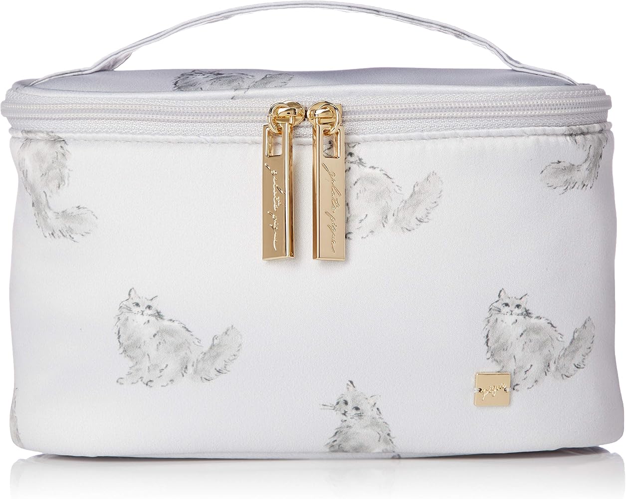 Amazon ジェラート ピケ キャット柄バニティポーチ Pwgb195662 Gry