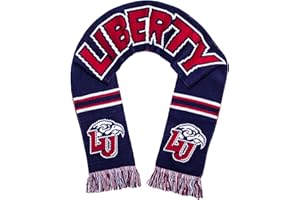 Tradition Scarves Liberty University Scarf - Liberty Flames Classic Knitted