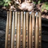 Vic Firth Terra 5AT Drum Stick 5A 16in 0.565in Hickory Tear Drop Tip view 7