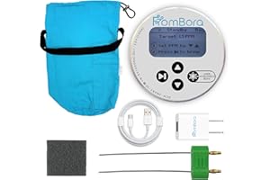 FromBora SMART Colloidal Silver Generator Kit – Auto-Shutoff (Target PPM) & Constant Current. Active Stirring, LCD Screen, Bu