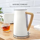 Swan Nordic Cordless Jug Kettle 1.7L 3kW White with Fast Boil Technology view 3