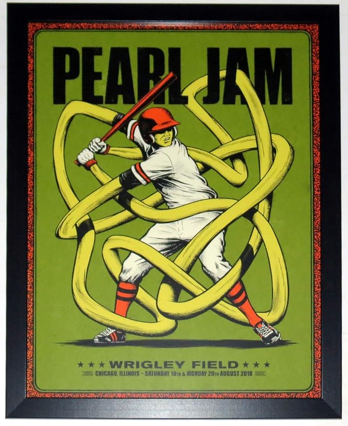 pearl jam wrigley field shirt