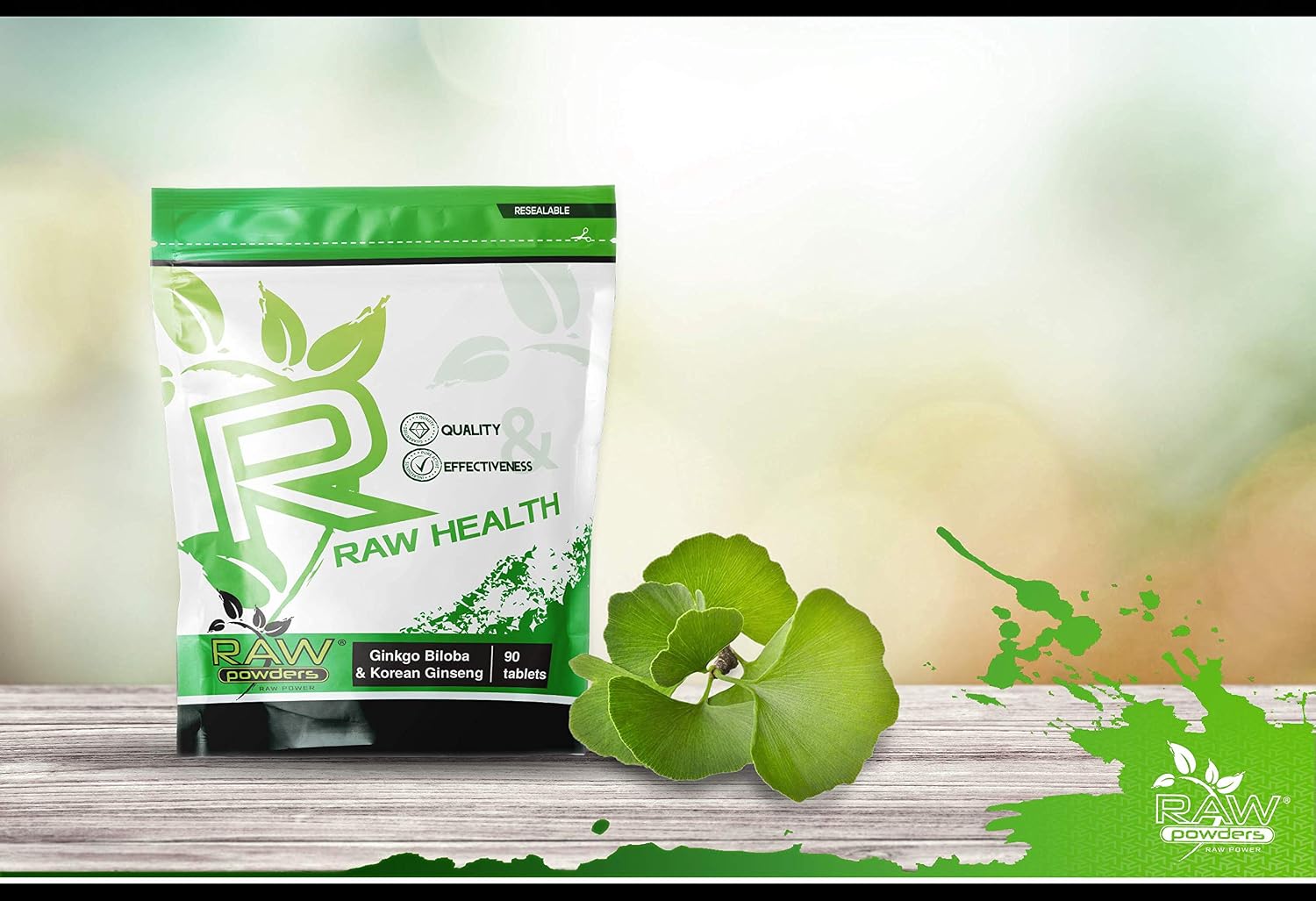 Ginkgo Biloba 3000mg & Korean Ginseng 1000mg, 90 Caps, Memory, Focus & Energy Support, Pure Ingredients, GMO & Gluten Free - Image 4
