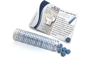 New Resources Group Dye Drop Blue Leak Detection Drip Vial Toilet Tab Strip Test Multi-Use Tracer Silent Leaks (Tablet 5 Pack)