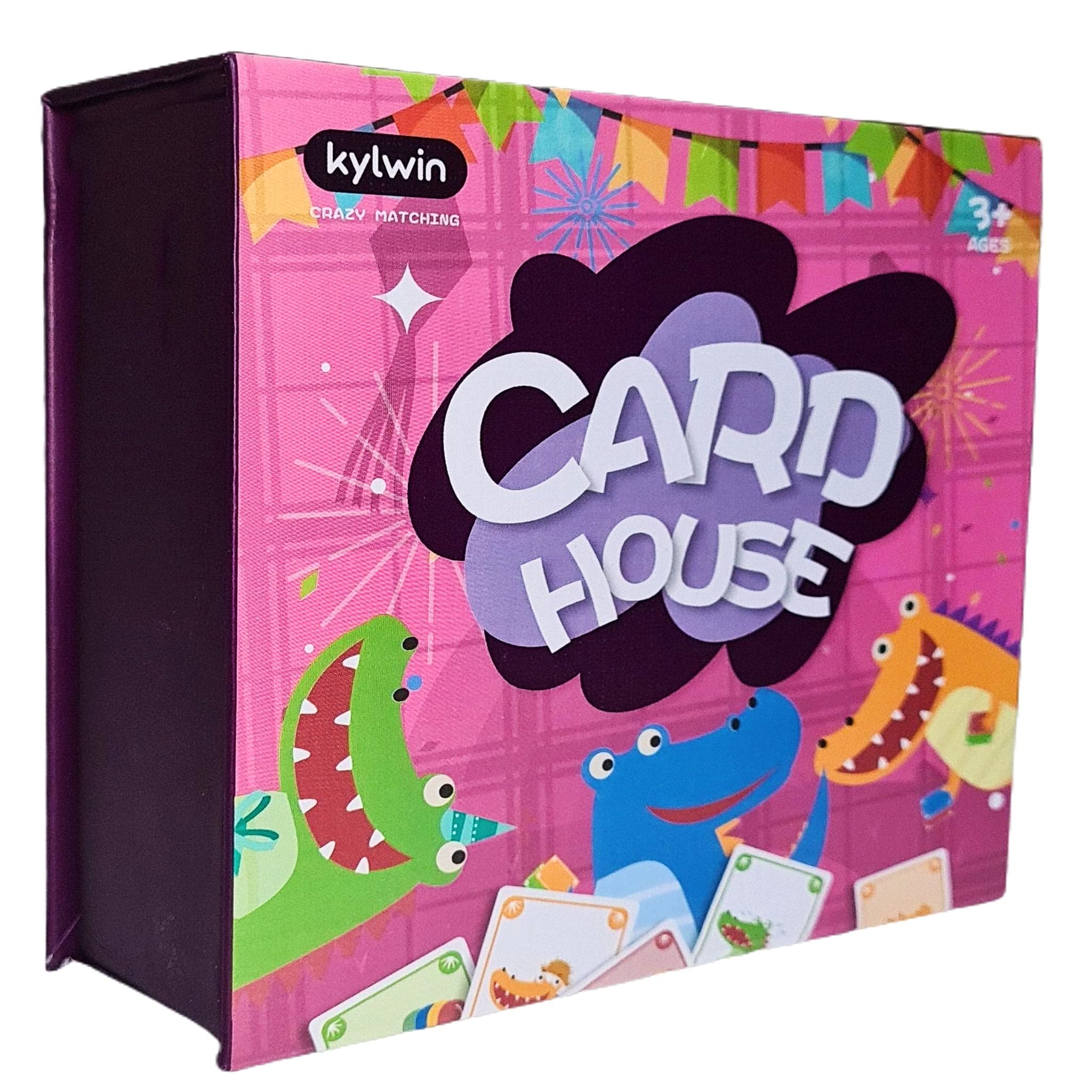 Dinosaur Cards Game for Kids Age 6 years Plus Family & Friends Party Games for 2-5 players Birthday Gift for Boys, Girls