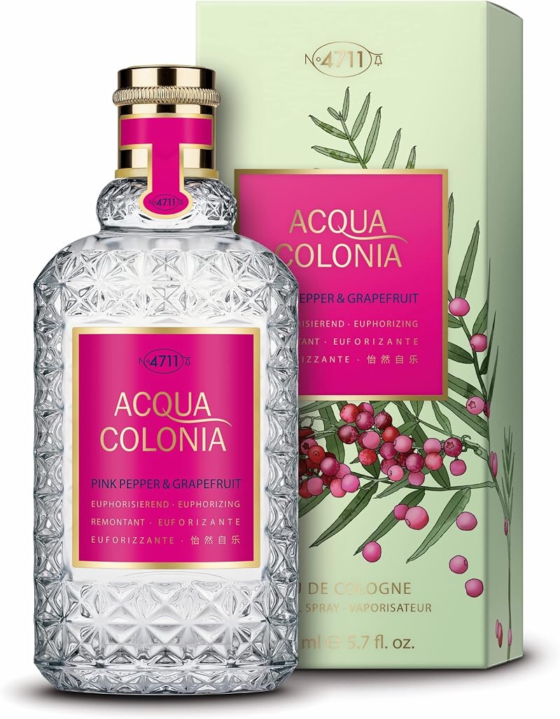 4711 Acqua Colonia Pink Pepper Grapefruit Eau de Cologne Spray 170ml Unisex