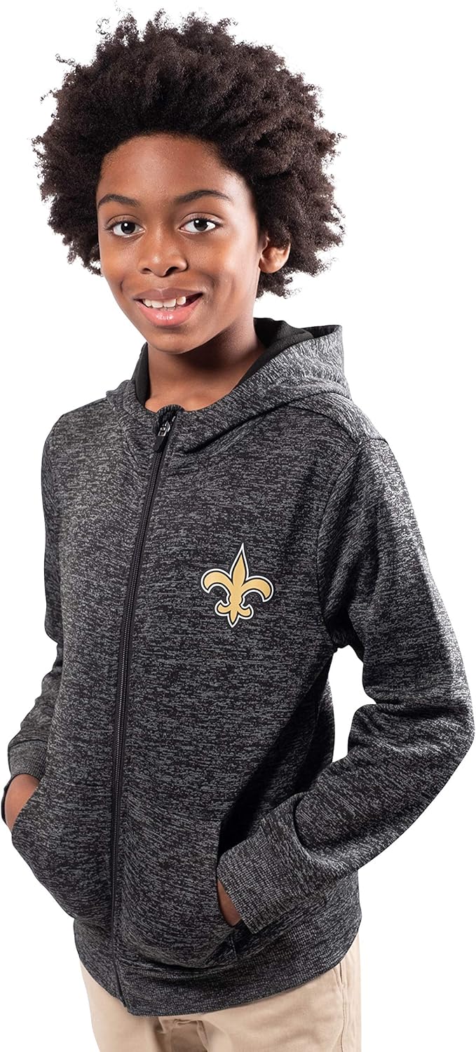 Ultra Game NFL Boys' Extra Soft Fleece Pullover Hoodie Sweatshirt : Clothing