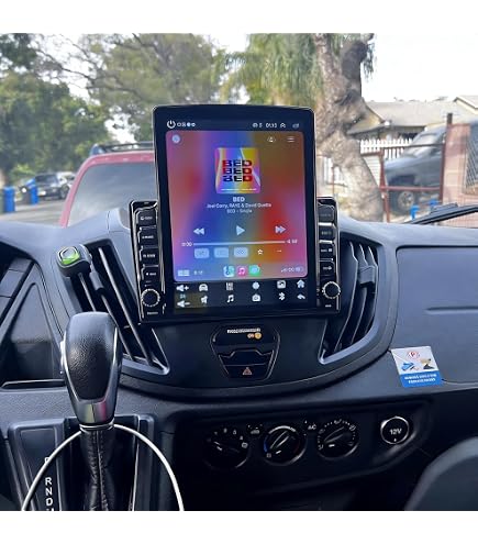 Radio Android Auto/Apple CarPlay 9" Para Ford Transit Custom 2018-2023 - 4GB RAM, 64GB ROM, Android 14