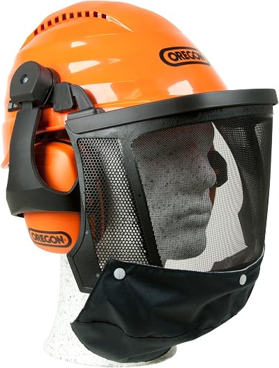 Oregon Waipoua Professional Chainsaw Safety Helmet with Mesh Visor