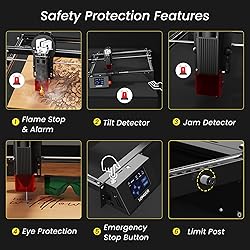 LONGER Laser Engraver Ray5 10000mW Engraver Machine