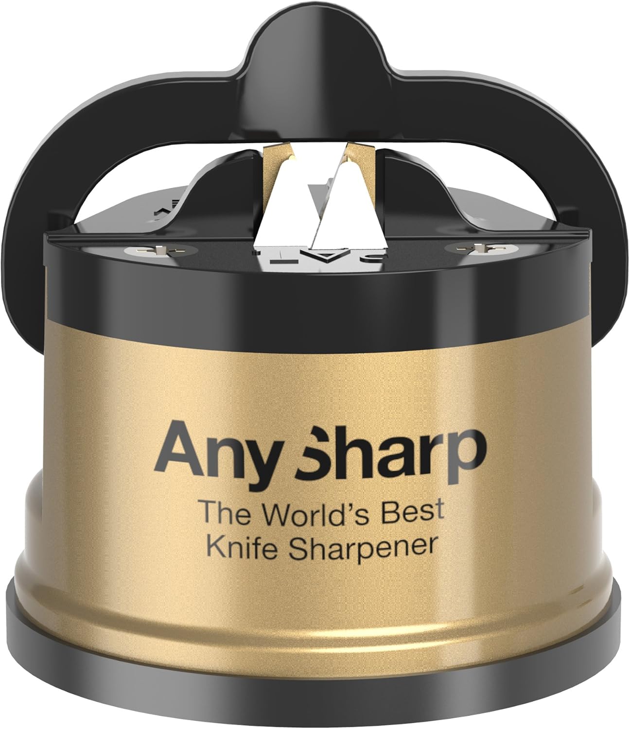 AnySharp Knife Sharpener, LTD Edition Gold, The World's
