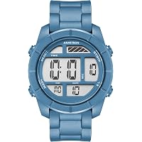 Armitron Sport Retro Digital Chronograph Mesh Bracelet Watch - 40/8485, Oro, Impermeabile 50m