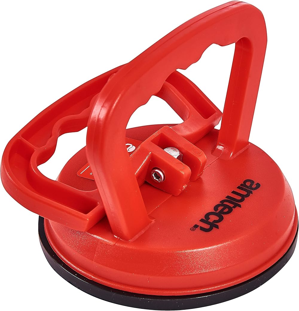 Amtech 30 kg Suction Cup Lifter 115mm Rubber Cup Heavy Glass Tile Lifting