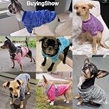 HuaLiSiJi Dog Jumper Hoodie Blue Navy XXL Fleece Inside Warm Cozy view 4