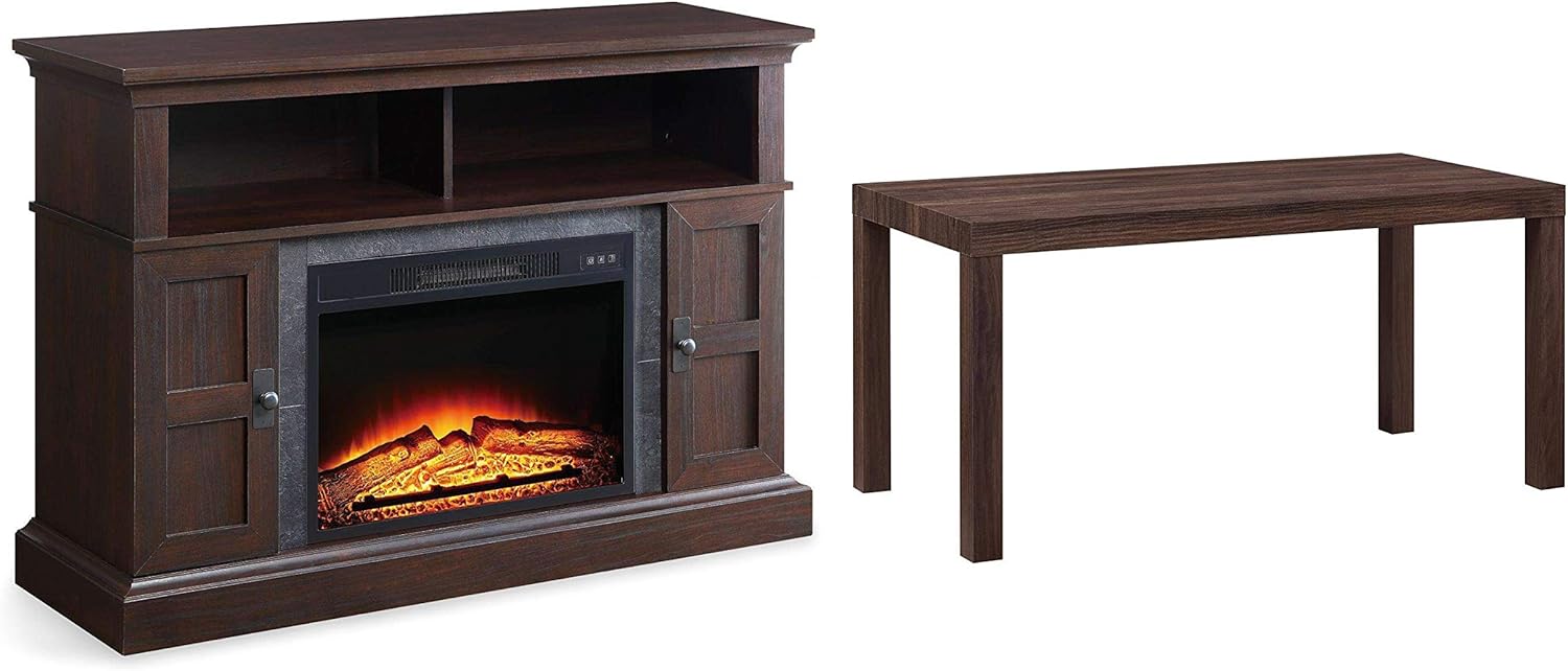 Best Mainstay Fireplace Tv Stand
