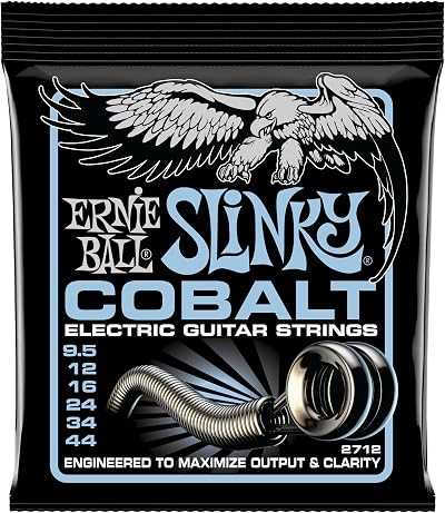 Ernie Ball Primo Slinky Cobalt Electric Guitar Strings 9.5-44 Gauge