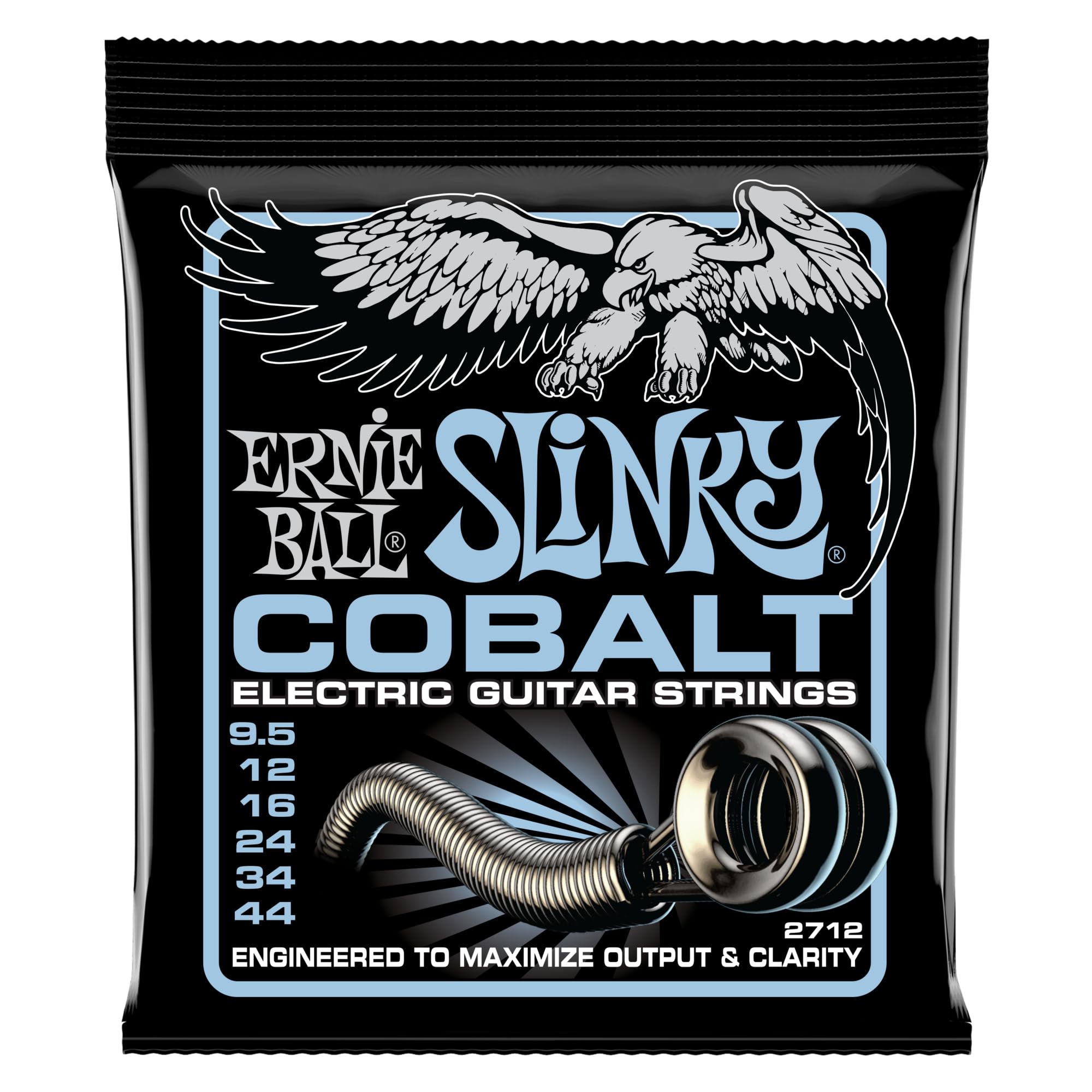 Ernie Ball Primo Slinky Cobalt Electric Guitar Strings 9.5-44 Gauge