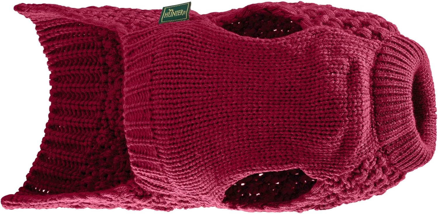 HUNTER Malmo Dog Pullover, 30 cm, Bordeaux - Image 4