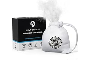 EVMT Brands Liquid Chalk, Mess Free Gym Chalk for Weightlifting, Gymnastics, Rock Climbing, Dancing. Sweat Resistant and Long