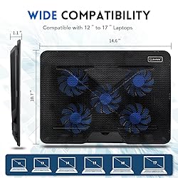 Laptop Cooling pad, ‌Coolertek Laptop Cooler with