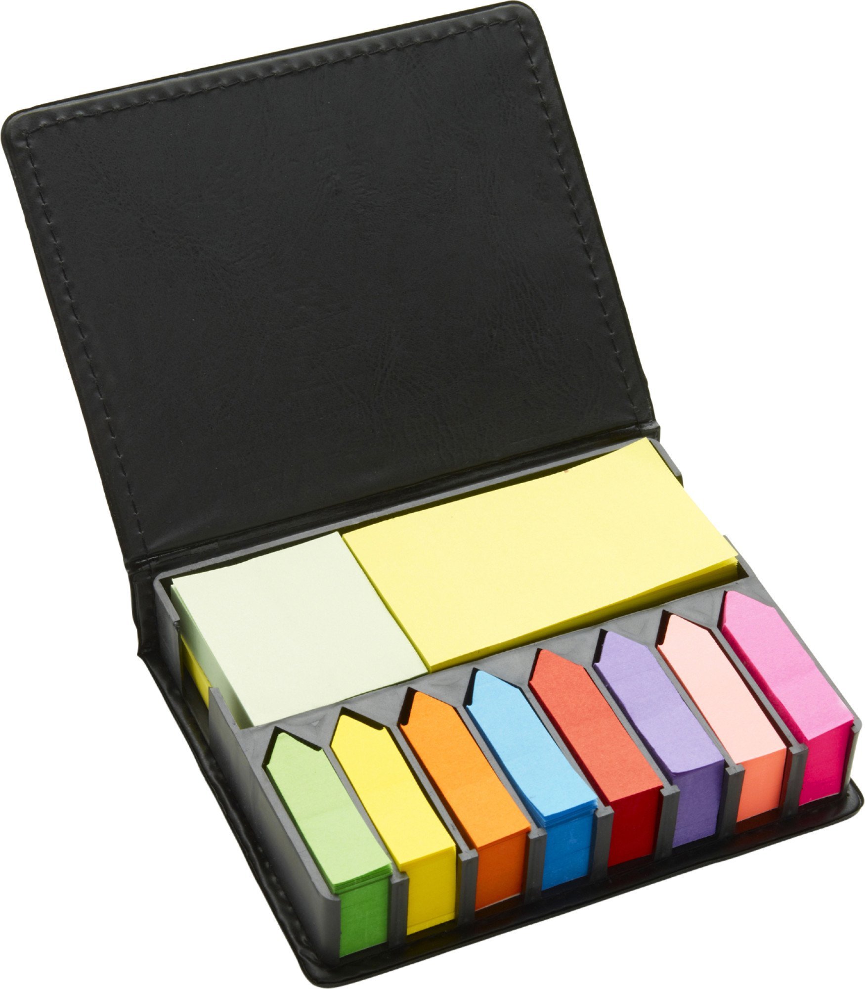 noTrash2003 Sticky Notes (Pack of 1200) in 3 Sizes and 12 Colours
