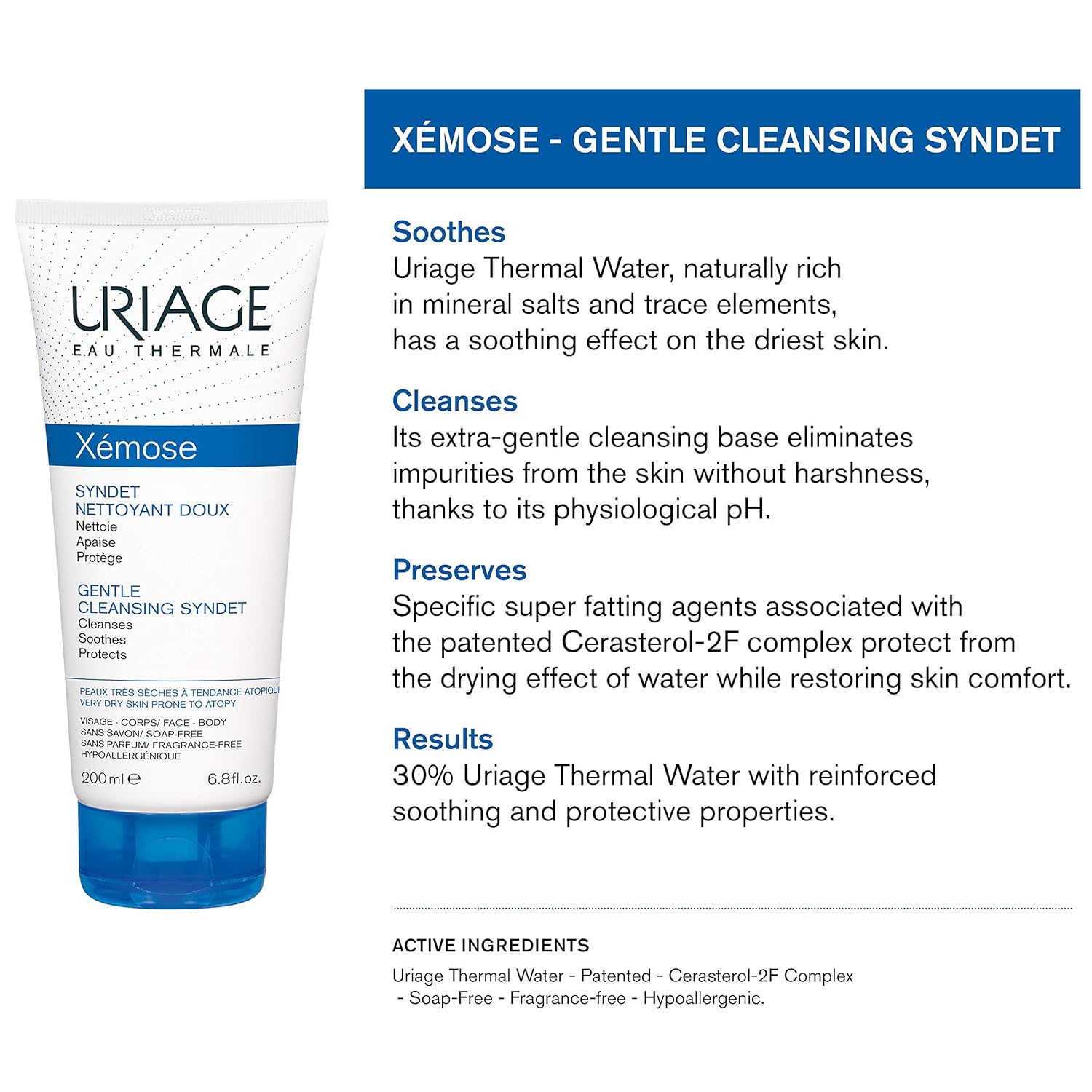 uriage xemose cleanser
