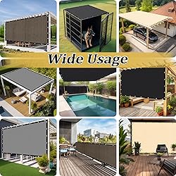 Shade&Beyond Customized Size 19' X 24' Shade Cloth
