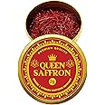 Queen Saffron, Premium grade Saffron Spice, Pure Saffron Threads, No Artificial, No Preservatives, for Tea, Rice, Desserts, Risotto and all Culinary Uses