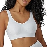 Bali Women's Wireless Bra, Comfort Revolution Wireless Bra for Women, Targeted Shaping, Seamless, Full Coverage