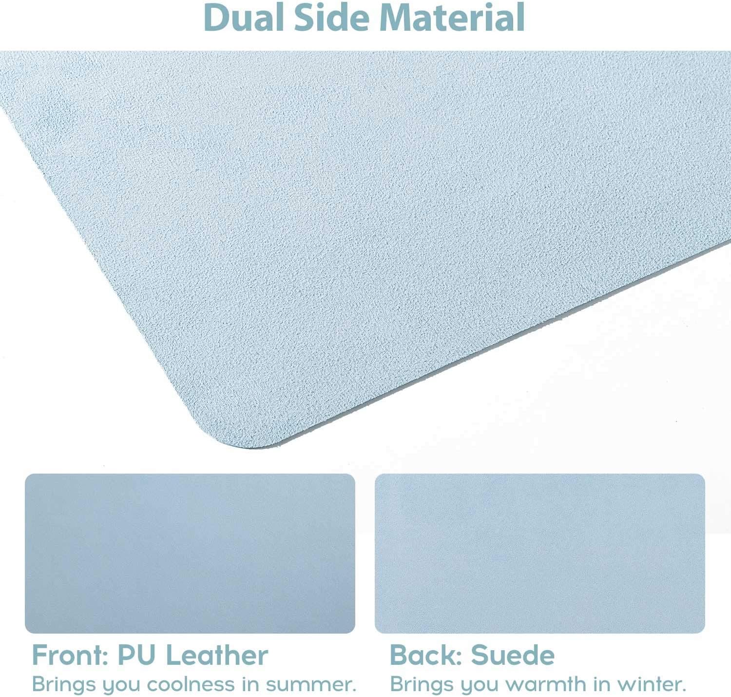 Extended Mouse Pad Mat XXL Desk Pad Large Desk Mat DOBAOJIA 35.4" X 16.9" Desk Blotter Writing Pad for Laptop/Office/Home - Image 3
