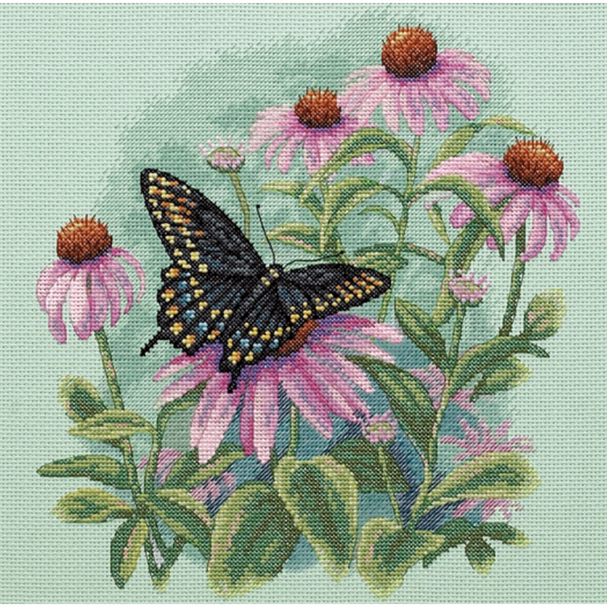 DIMENSIONS 35249 Butterfly & Daisies, Various