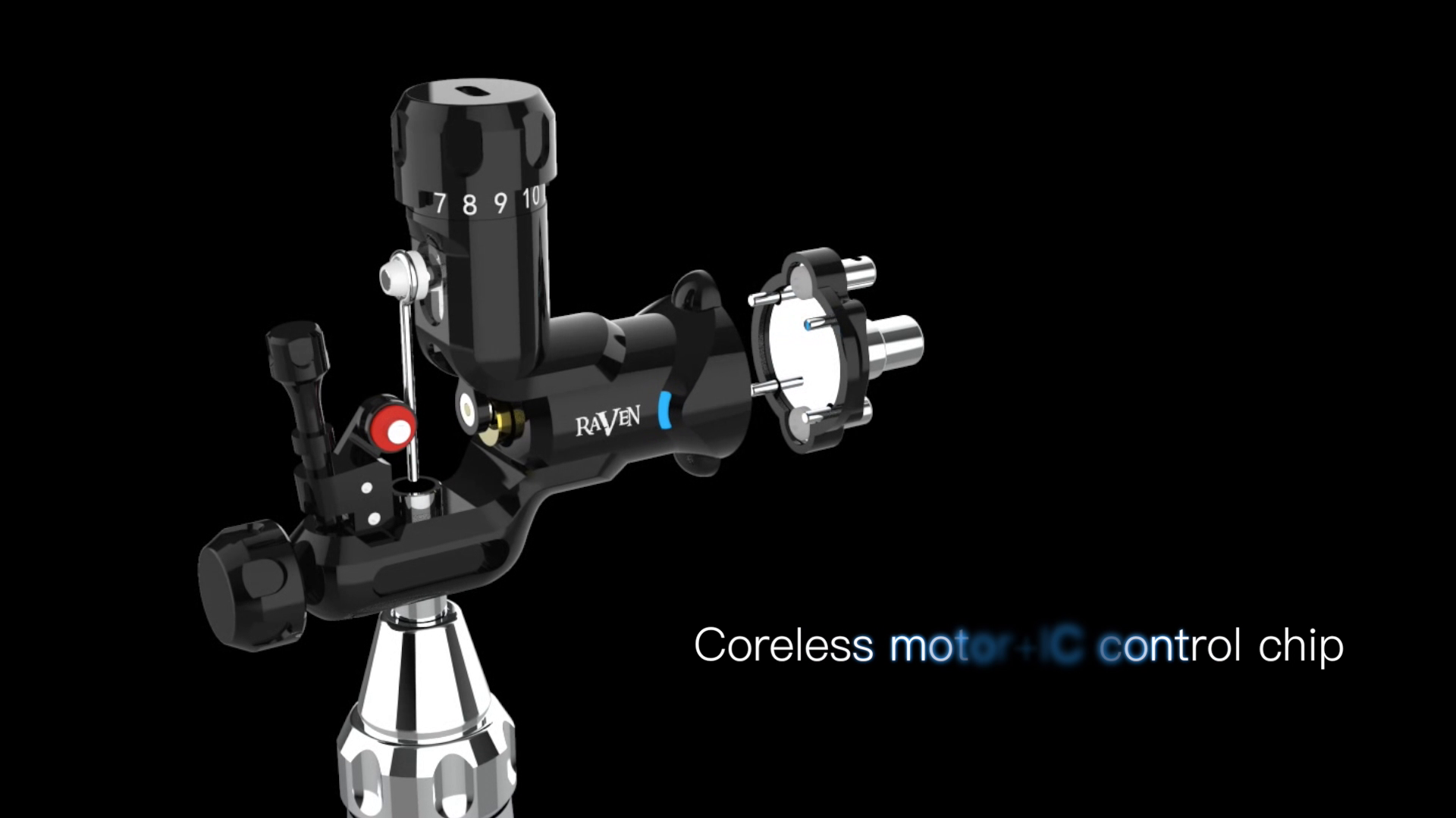 Watch Dragonhawk Raven Rotary Tattoo Machine on Amazon Live