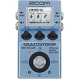 Zoom MS-70CDR MultiStomp Guitar Effects Pedal, Chorus, Delay, and Reverb Effects, Single Stompbox Size, 86 Built-in effects, 