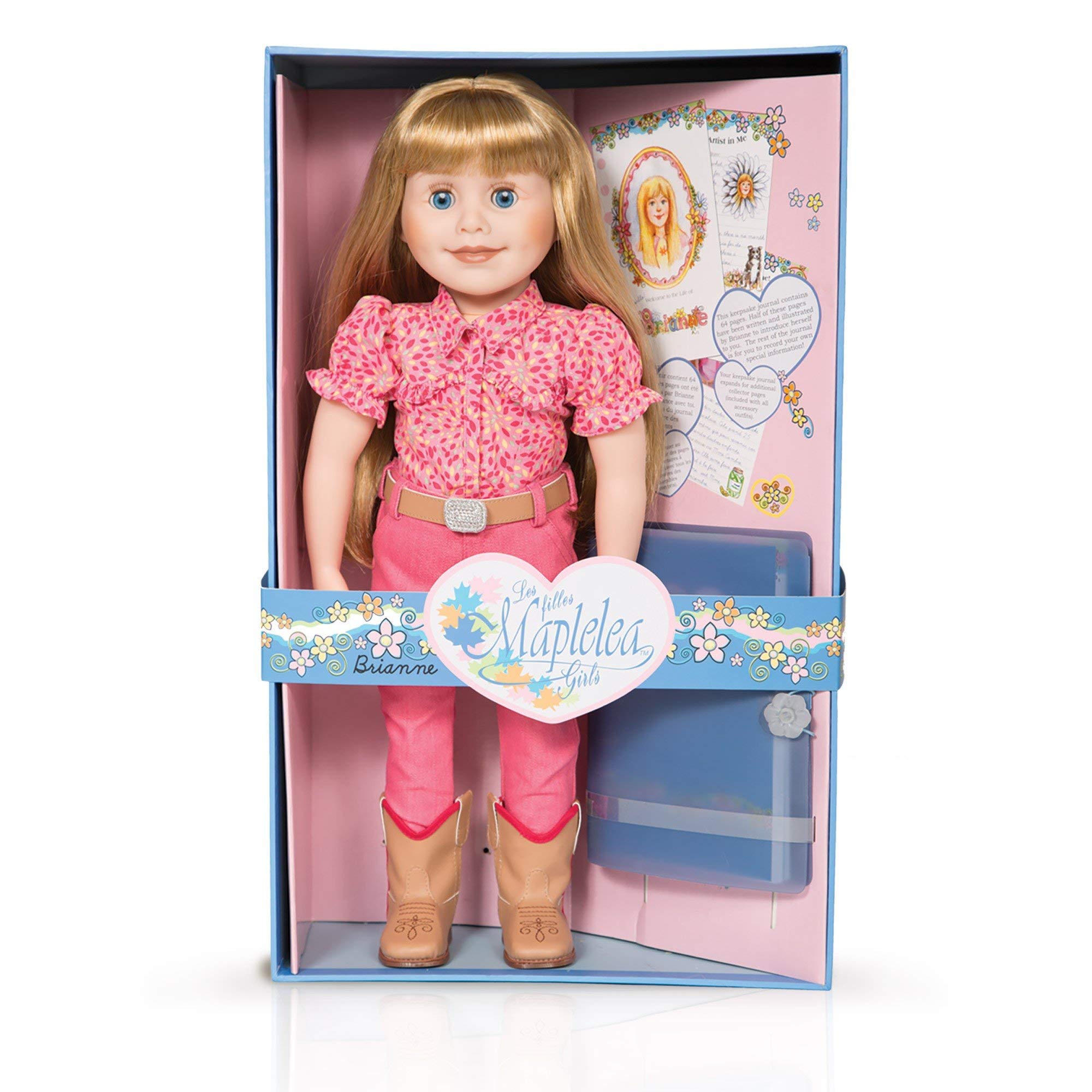 Galleon Maplelea Brianne 18 Inch Doll Long Blonde Hair With