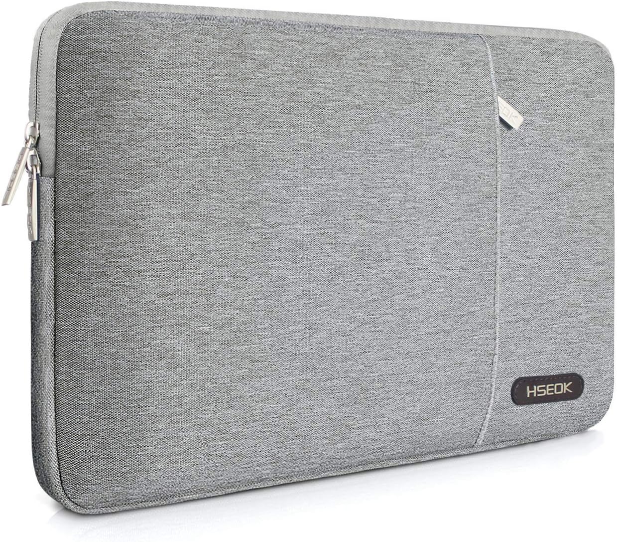 Laptop Sleeve 13 Inch Case Bag, Compatible 2018-2020 MacBook Air A2179 A1932, 13 Inch MacBook Pro A2251 A2289 A2159 A1989 A1706 A1708, Water-Resistant Notebook Cover with Pocket, Gray