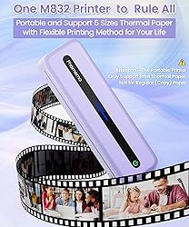 Phomemo Bluetooth Portable Printer, 8.5'' x