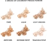 Revlon ColorStay Pressed Powder Light/Medium 830 Oil-Free Face Makeup Longwear view 5