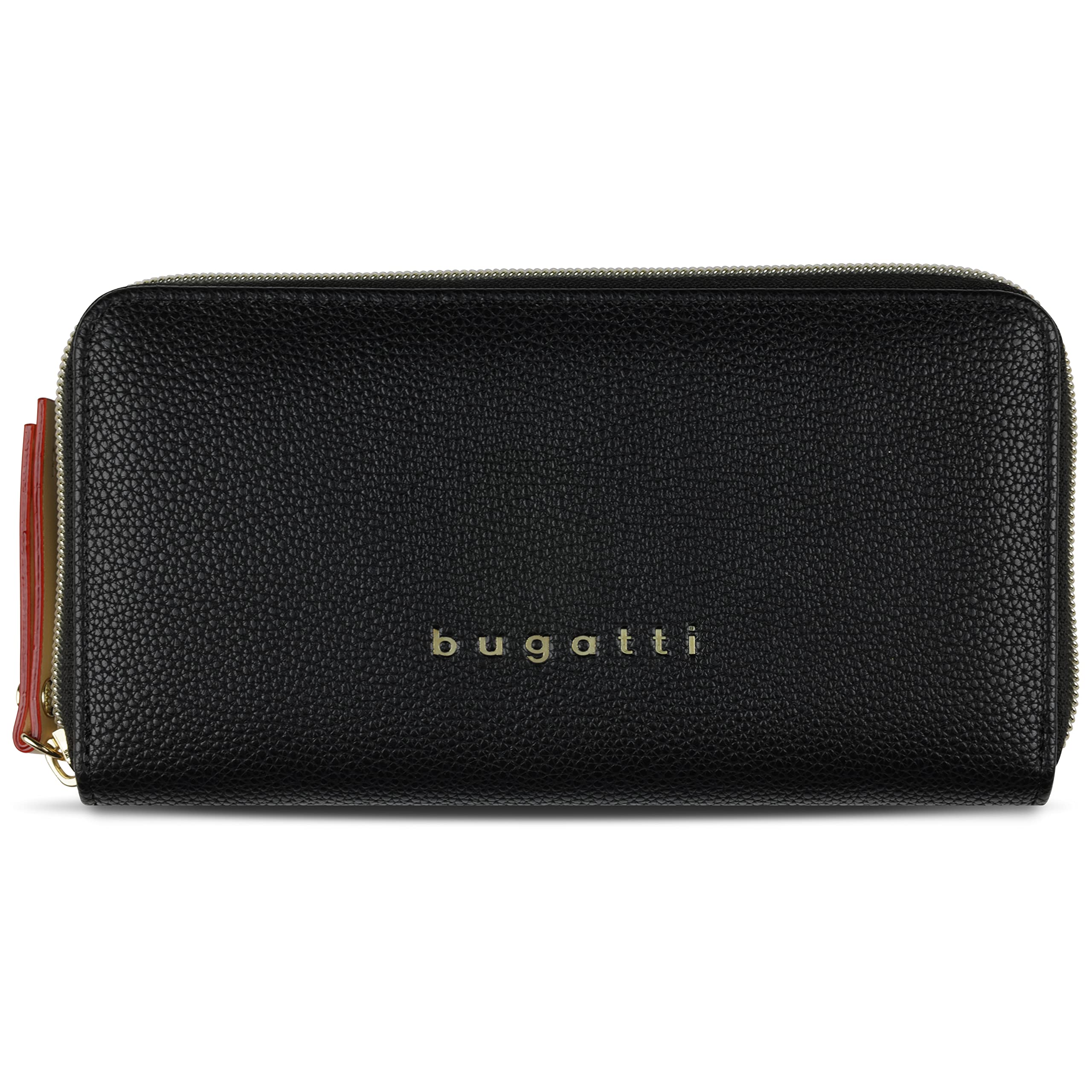bugatti Ella Women's Long Zip Wallet for 9 Cards