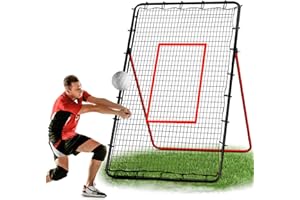 ZVFOTN Volleyball Rebounder Net-Portable 7x4 ft Training Equipment for Spike and Smash Practice，5 Rebound Angles Custom Target Area for Volleyball Sports Training