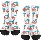 2 Pairs 67 Socks for Boys Girls,Funny 6 7 Creams Baseball Drip Socks,Six Seven Meme Design for Xmas Gift