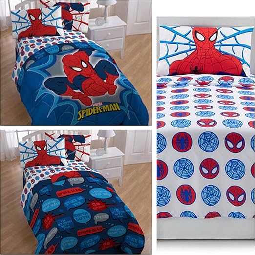 spiderman twin bed in a bag