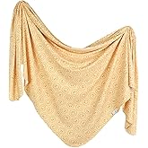 Copper Pearl Baby Swaddle Blanket - Premium Knit Baby Blanket, Large Soft Stretchy Receiving Blankets for Baby Boy and Girl, Swaddles for Newborn, Infant, and Toddler (Vance)