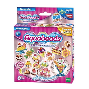 Aquabeads 79348 Set Per Lavoretti Manuali Per Bambini Con Perline Colorate Lingua Tedesca