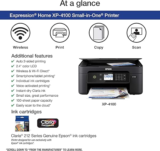 xp 4105 epson printer