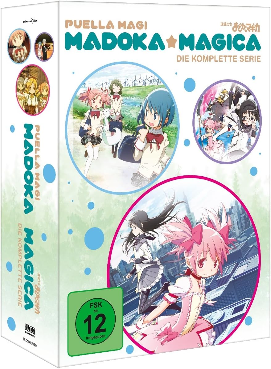 Madoka Magica Komplettbox Blu Ray